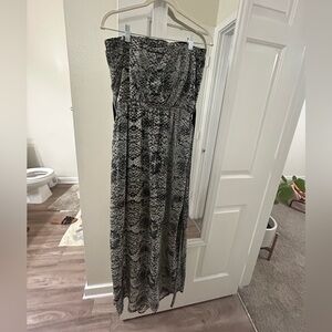 Snakeskin Maxi Dress